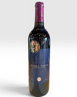 Licomar, Vinos y Licores Roble Tinto Cabernet Franc 2023 red wine bottle with a dark blue label and oak leaf design.